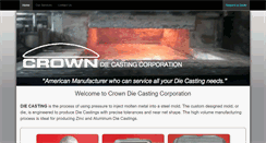 Desktop Screenshot of crowndiecasting.com