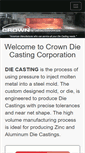 Mobile Screenshot of crowndiecasting.com